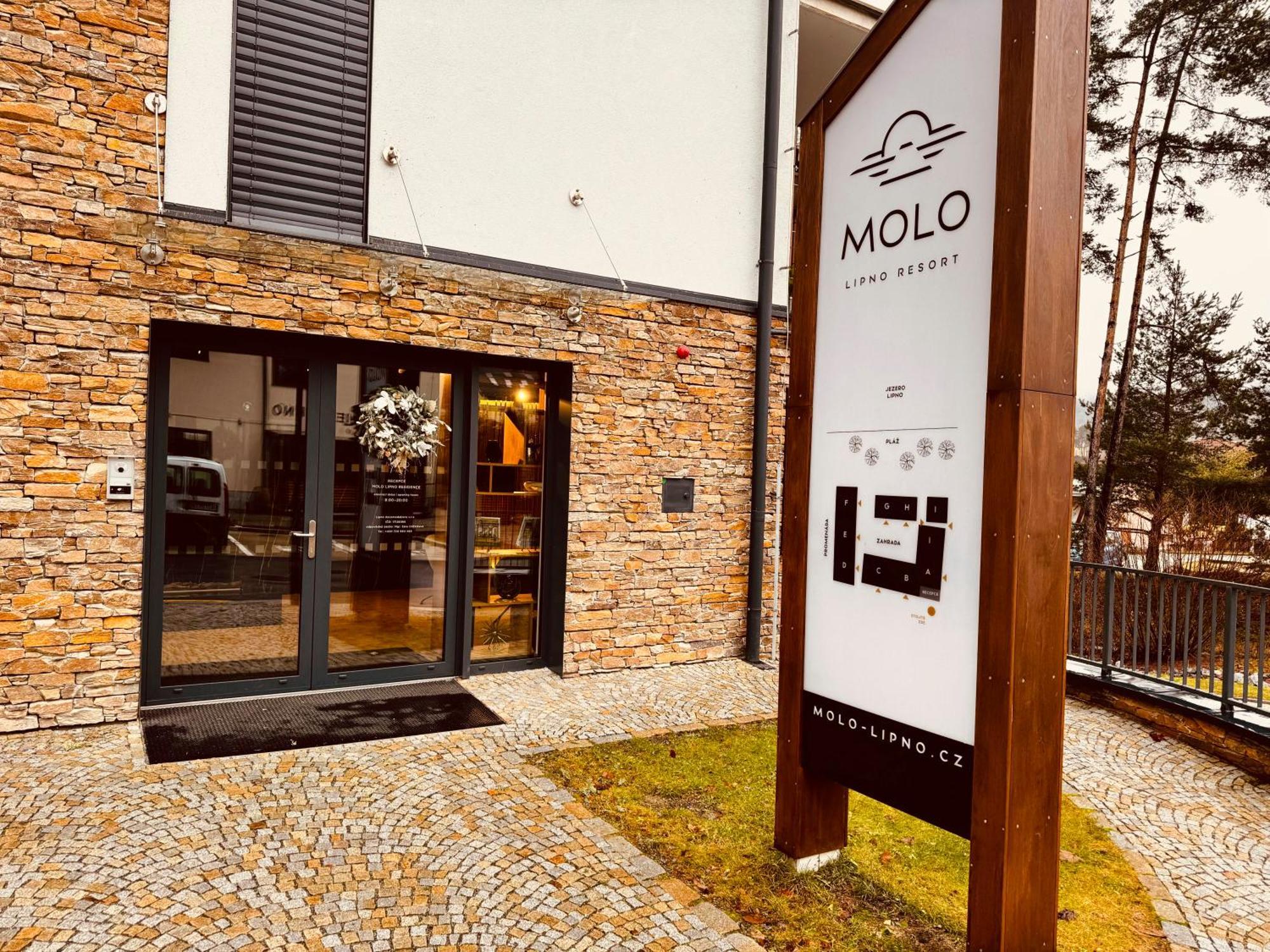 Molo Lipno Resort Luxusni Apartman 4Kk Český Krumlov Exterior foto
